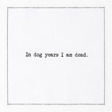 Five Star Funny 60th Birthday Quotes | White Cotton Cocktail Napkins