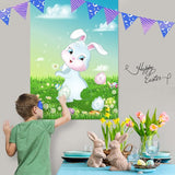 ASTARON Pin The Tail on The Bunny Game for Birthday Party, Easter