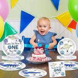 96 Pieces Outer Space 1st Party Plates We Have a One Year Old Theme