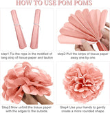 20PCS Retirement Party Decorations Kit for Women Pink Rose Gold