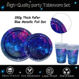 Space Galaxy Party Supplies Tableware Set Outer Space Theme Birthday