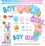 Free Throws or Pink Bows Gender Reveal Decorations 169 PCs Boy or