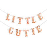 ZAIBIANHAO Little Cutie Banner - Citrus Themed Baby Shower