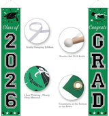 DAZONGE Green Graduation Decorations 2026 - Class of 2026 Porch