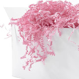 Mefleet 2 LB Crinkle Cut Paper Shred Filler Light Pink Crinkle