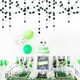 Black-Green Silver Party-Decorations Garland Streamers - 52Ft