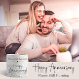 Anniversary Candle Aniversario Gifts for Men Women & Couples