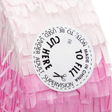 Number 2 Pinata Pink and Gold for Girls 2nd Birthday Party