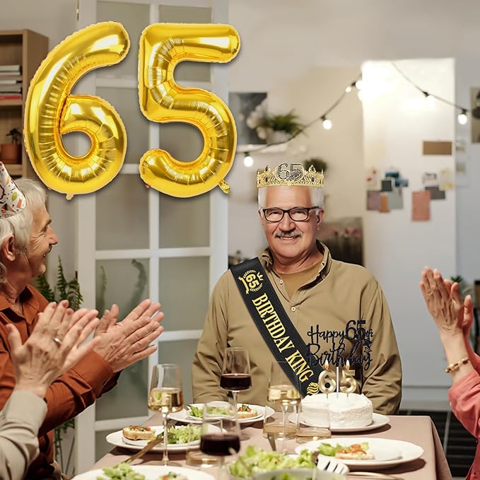 65th Birthday Gifts for Men 65th Birthday Decorations for Men Party