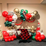 Christmas Balloons, 67pcs 12 Inch Red and Green Balloons, Red Green