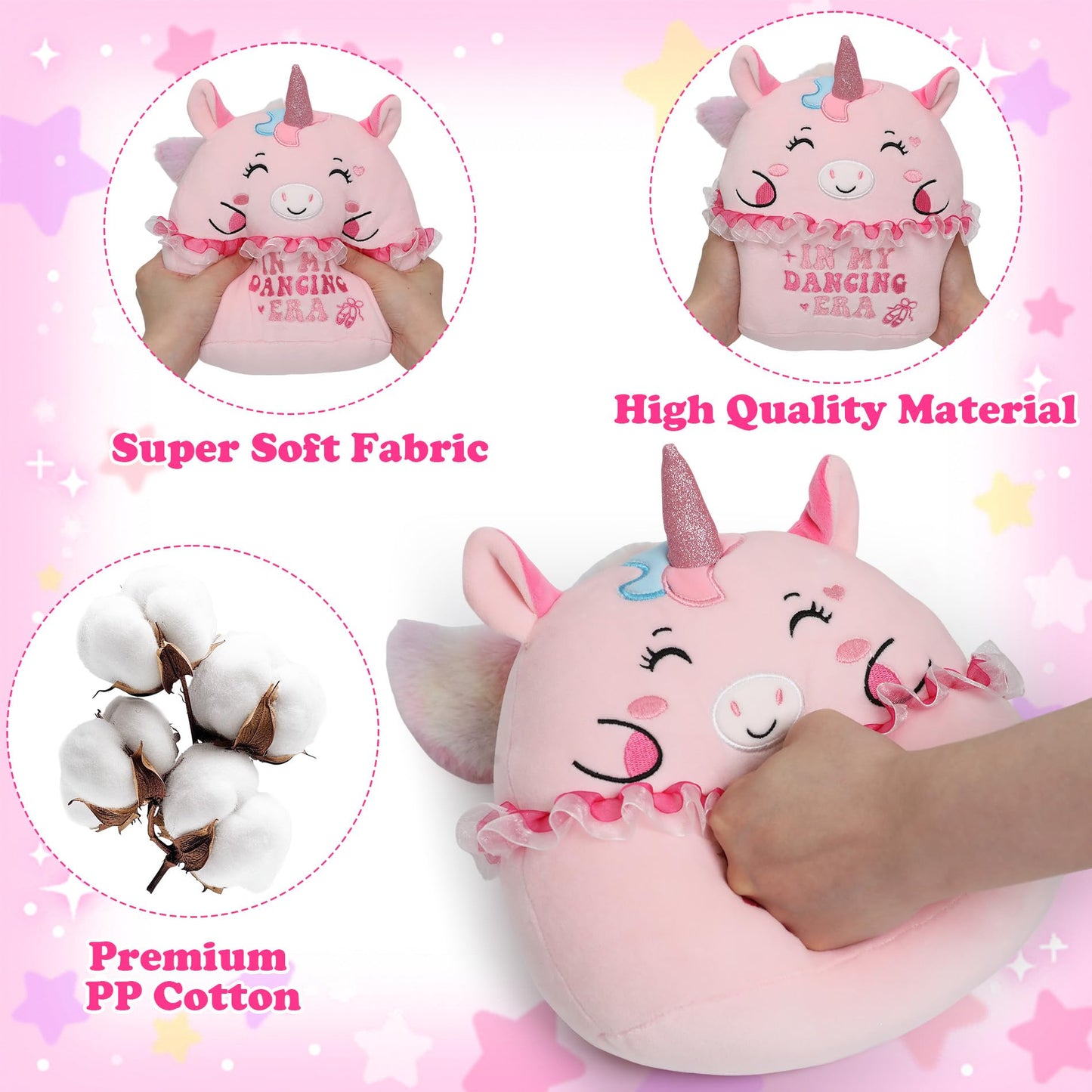Unicorn Stuffed Animal Ballet Plush - Dancing Ballerina Unicorn Plush