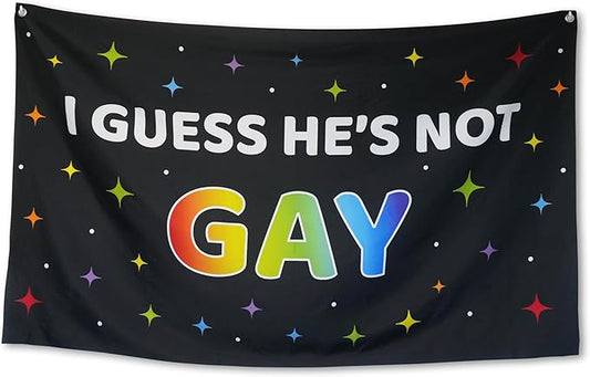 Funny Party Banner 60" x 33" – Hilarious Decoration for Adults, Gag