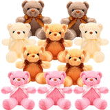 Skylety 10 Pcs 12 Inch Bears Bulk Stuffed Animals Soft Gift Plush