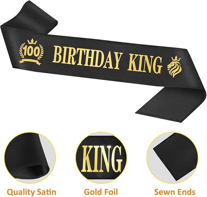 100th Birthday Gifts for Men 100th Birthday Decorations for Men