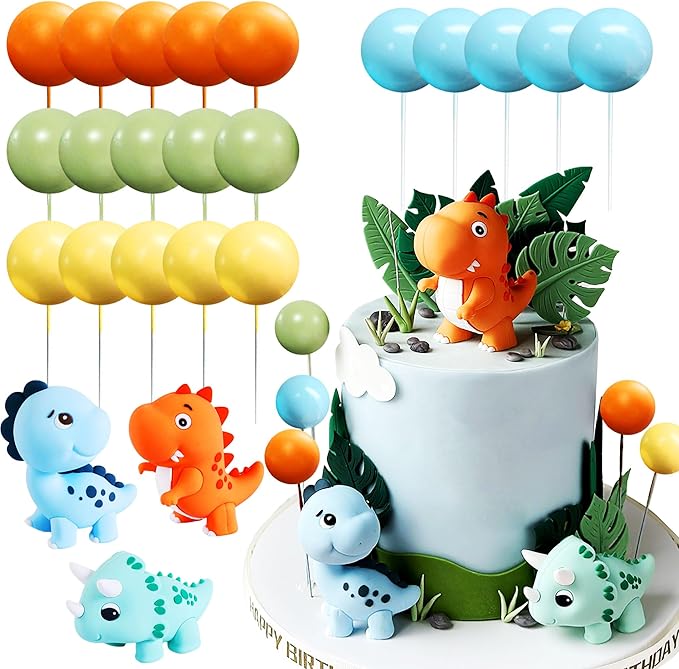 Dinosaur Cake Topper Little Dinosaur Cake Decorations Dinosaur