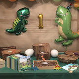100pcs Dinosaur Napkins 13x13 Inches Disposable Dino Party