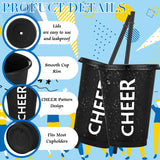 Domensi 20 Pcs Cheer Cup Gift Bulk for Team 16 oz Plastic Ballet Dance