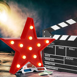 2 Pcs Movie Night Supplies Movie Theater Decor Film Clapper Board