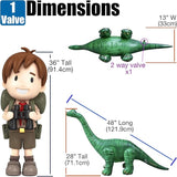 Jet Creations Inflatable Brachiosaurus Dinosaur Toy 28” Tall/48”
