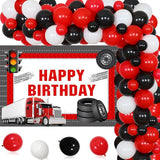 Construction Truck Birthday Party Decorations Semi Truck Happy