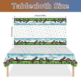 98PCS Dinosaur Birthday Party Supplies Dinosaur Party Tableware Set