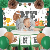 Football 1st Birthday Party Decorations Football 1st High Chair
