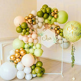 PartyWoo Olive Green Balloons 50 pcs 12 Inch Matte Sage Boho Green