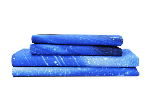 Bedlifes Galaxy Outer Space Sheet Set, Galaxy Themed, 3 pcs Including
