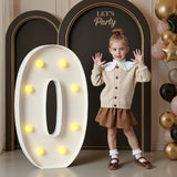Mixifox Marquee Letters 3 Feet Tall, 3FT Large Light up Letters O, Big