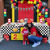 81Pcs Two Fast Race Car 2nd Birthday Party Decorations - Race Car