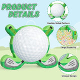 WERNNSAI Golf Piñata - Green Golf Ball & Club Shaped Piñata with