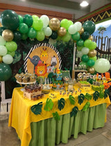 Green and Gold Balloons, 60Pcs 12Inch Different Shades Green Balloon