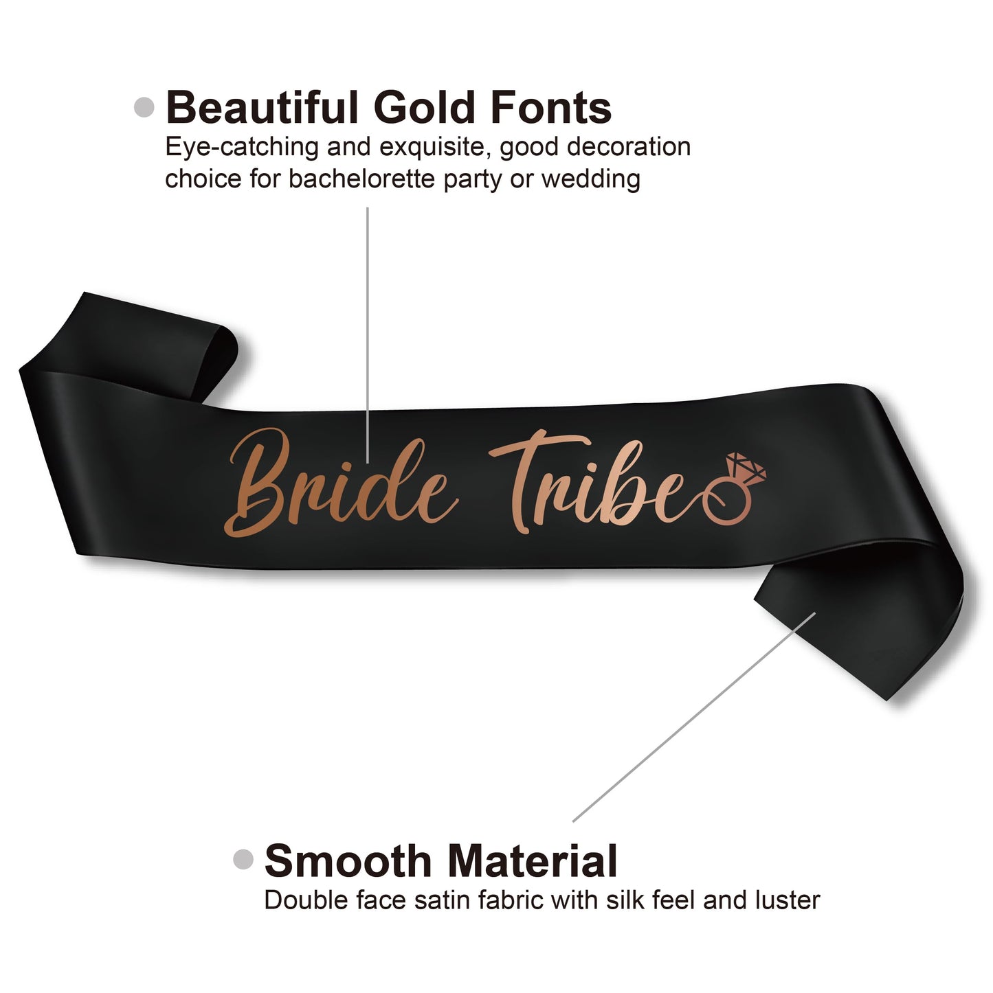 PartyGifts&beyond Bachelorette Party Favors Bride to Be Sash and Veil