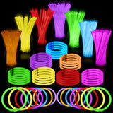 PartySticks Glow Sticks 800 pack - 8 Inch Glow in The Dark Light Up