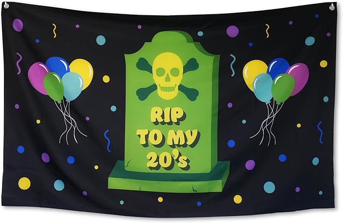 Funny Happy Birthday Banner 60" x 33" – Hilarious Party Decoration #5