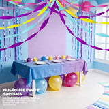 AOYOO Crepe Paper Streamers, 5 Rolls Multicolor Party Streamers in