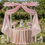 Froova 122 x 70 Inch Giant Pink Bow Decor Big Pink Tie Shape Bow Room