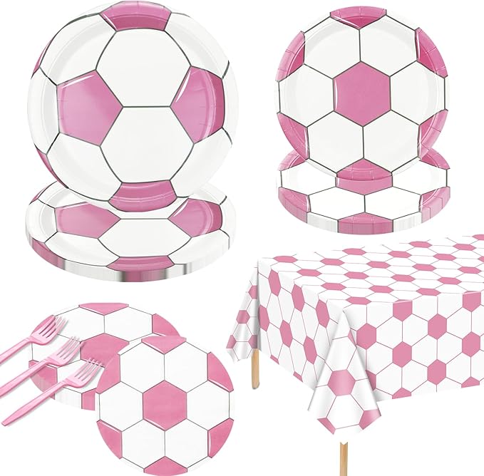 Soccer Party Decorations 81 Pcs Party Supplies Including Soccer