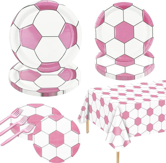 Soccer Party Decorations 81 Pcs Party Supplies Including Soccer