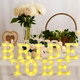 9 Pcs Bachelorette Party Decorations Bride to Be Lights up Sign