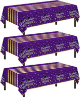 Childom 3 Pack Graduation Tablecloth,Graduation Decorations Class of