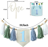 Baby 1st Birthday Party Decorations For Handmade Tassel Garland