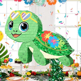 WERNNSAI Turtle Piñata - Ocean Party Decorations Hawaiian Turtle