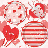 194Pcs Valentine's Day Party Decorations Valentines Day Plates and