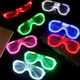 70 Packs LED Glasses 5 Neon Colors glow in the dark party supplies