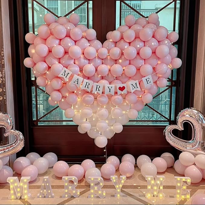 Pastel Pink Balloons 12 Inch 100 Pack light Pink Latex Balloons Baby