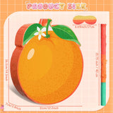 Aoriher Orange Piñata Orange Citrus Party Game Set Summer Fruit Piñata