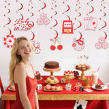Casino Theme Party Decorations Lucky In Love Hanging Swirls Casino