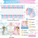 Prince or Princess Gender Reveal Decorations Boy or Girl Gender