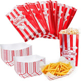 Movie Party Supplies 150 Pc Bulk Set 100 Popcorn Bags & 50 Paper